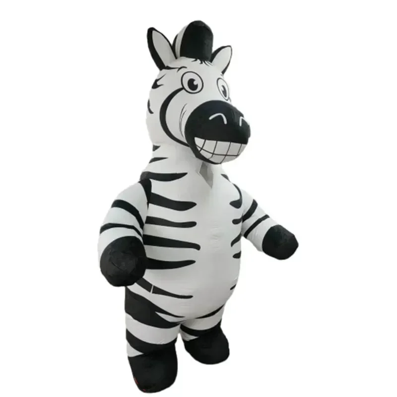 Inflatable Adult Zebra Mascot Costume for Entertainments Full Body Wild Animal Character Blow Up Halloween No Battery
Inflatable Adult Zebra Mascot Costume for Entertainments Full Body Wild Animal Character Blow Up Halloween No Battery