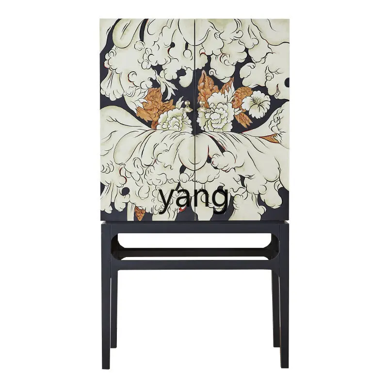 LH hand-painted entrance high cabinet home storage decorative cabinet living room TV side cabinet
LH hand-painted entrance high cabinet home storage decorative cabinet living room TV side cabinet