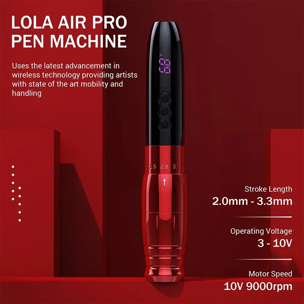 2025Оптовая продажа EZ POPU Lola Air Pro Электрическая бесступенчатая регулируемая ход 1000 мАч SMP перманентный макияж Беспроводная ручка для татуировки PMU mach
2025Оптовая продажа EZ POPU Lola Air Pro Электрическая бесступенчатая регулируемая ход 1000 мАч SMP перманентный макияж Беспроводная ручка для татуировки PMU mach