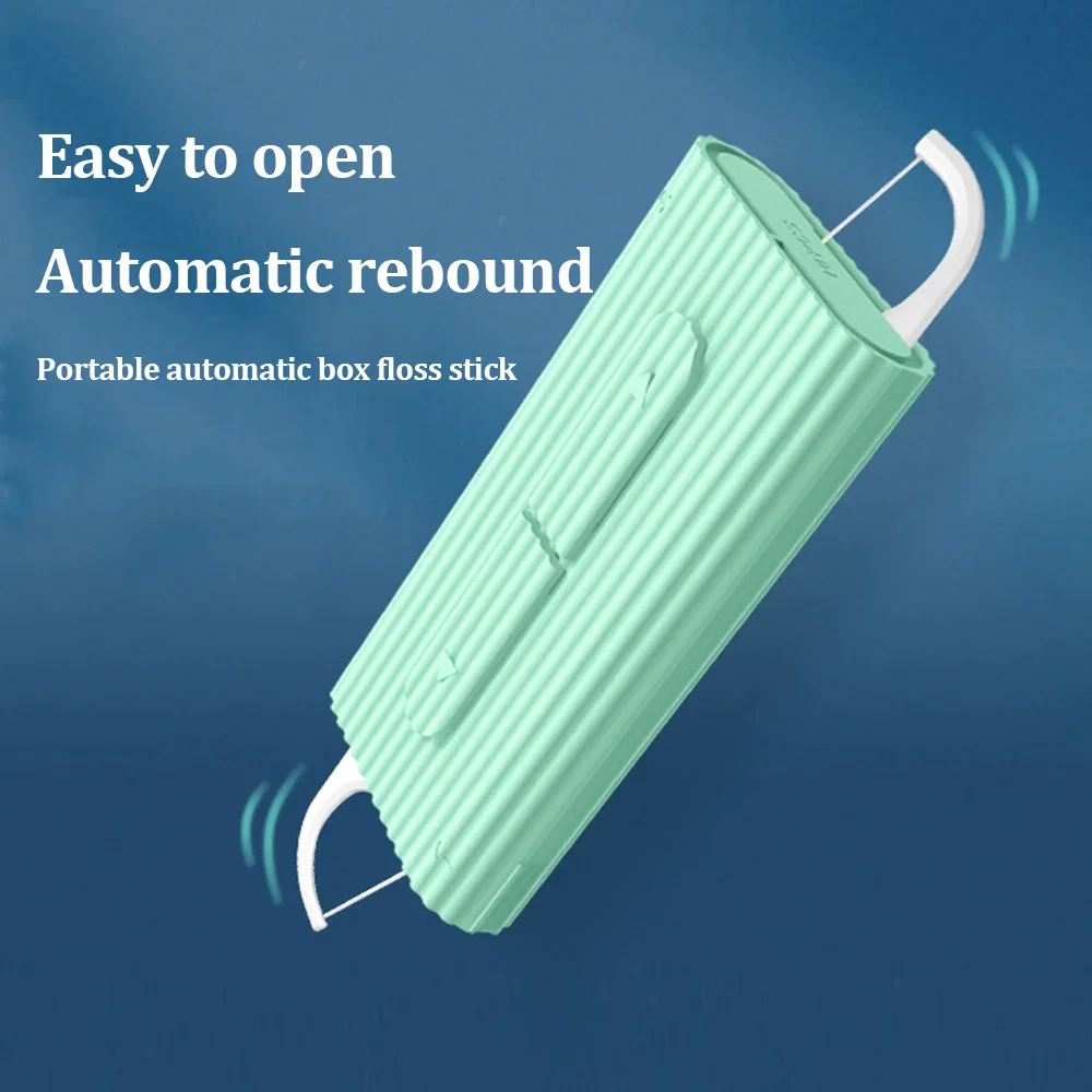 Dental Floss Storage Box Dental Floss Storage Box Oral Hygiene Care Portable Automatic Flosser Picks Teeth Stick 10Pcs Floss Kit
Dental Floss Storage Box Dental Floss Storage Box Oral Hygiene Care Portable Automatic Flosser Picks Teeth Stick 10Pcs Floss Kit