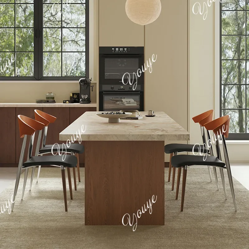 MX Medieval Solid Wood Rock Slab Dining Table And Chair Combination Household Small Apartment Dining Table Minimalist Rectangula
MX Medieval Solid Wood Rock Slab Dining Table And Chair Combination Household Small Apartment Dining Table Minimalist Rectangula