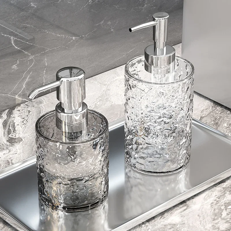 Luxury Bathroom Soap Dispenser Reusable Hand Pump Dispenser Bottle Transparent Shower Gel Empty Bottle Liquid Container
Luxury Bathroom Soap Dispenser Reusable Hand Pump Dispenser Bottle Transparent Shower Gel Empty Bottle Liquid Container