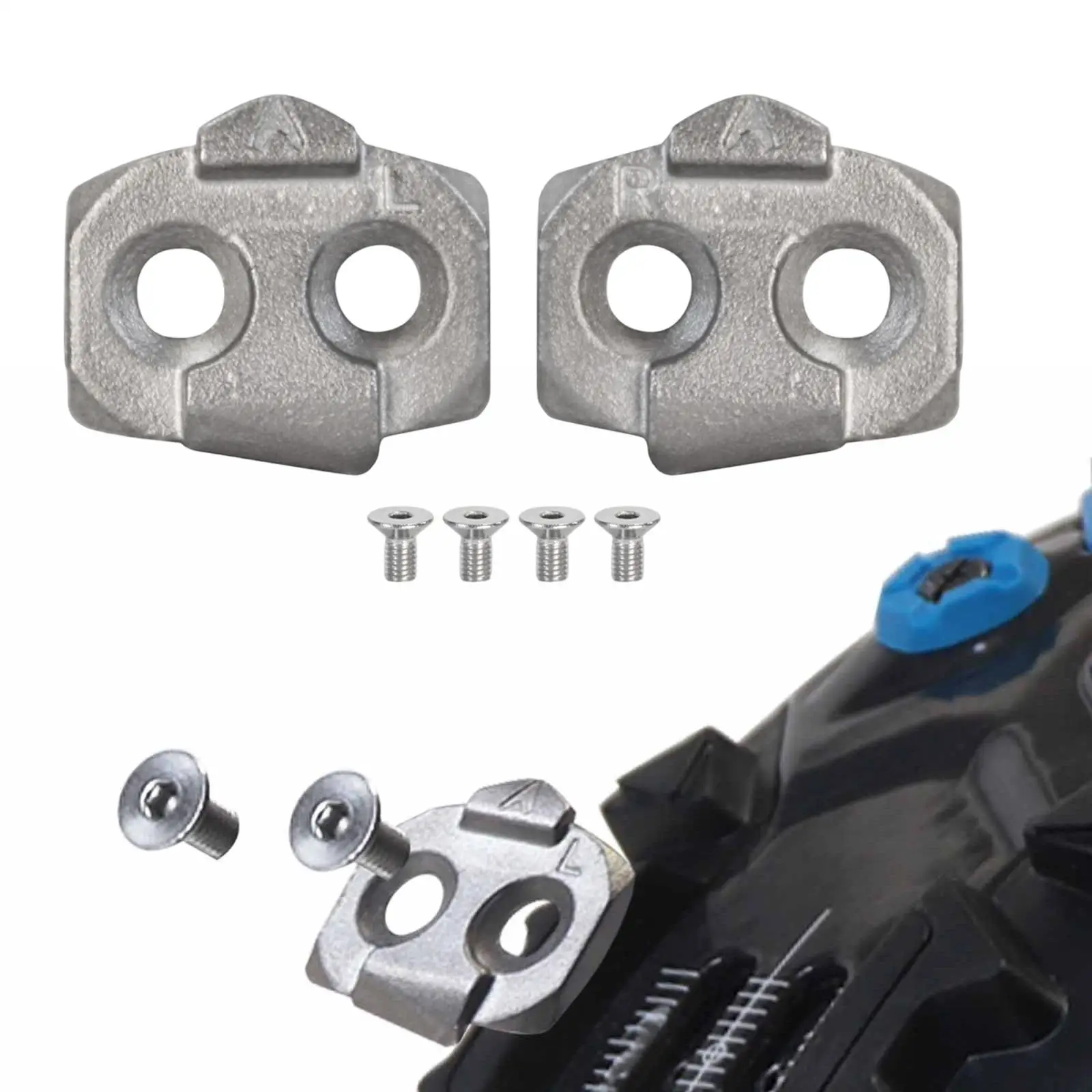 2Pcs Cycling Shoes Cleats Attachment,Bicycle Accessories,Replaces,with Screws,Nonslip for System Self Locking Pedal Indoor
2Pcs Cycling Shoes Cleats Attachment,Bicycle Accessories,Replaces,with Screws,Nonslip for System Self Locking Pedal Indoor