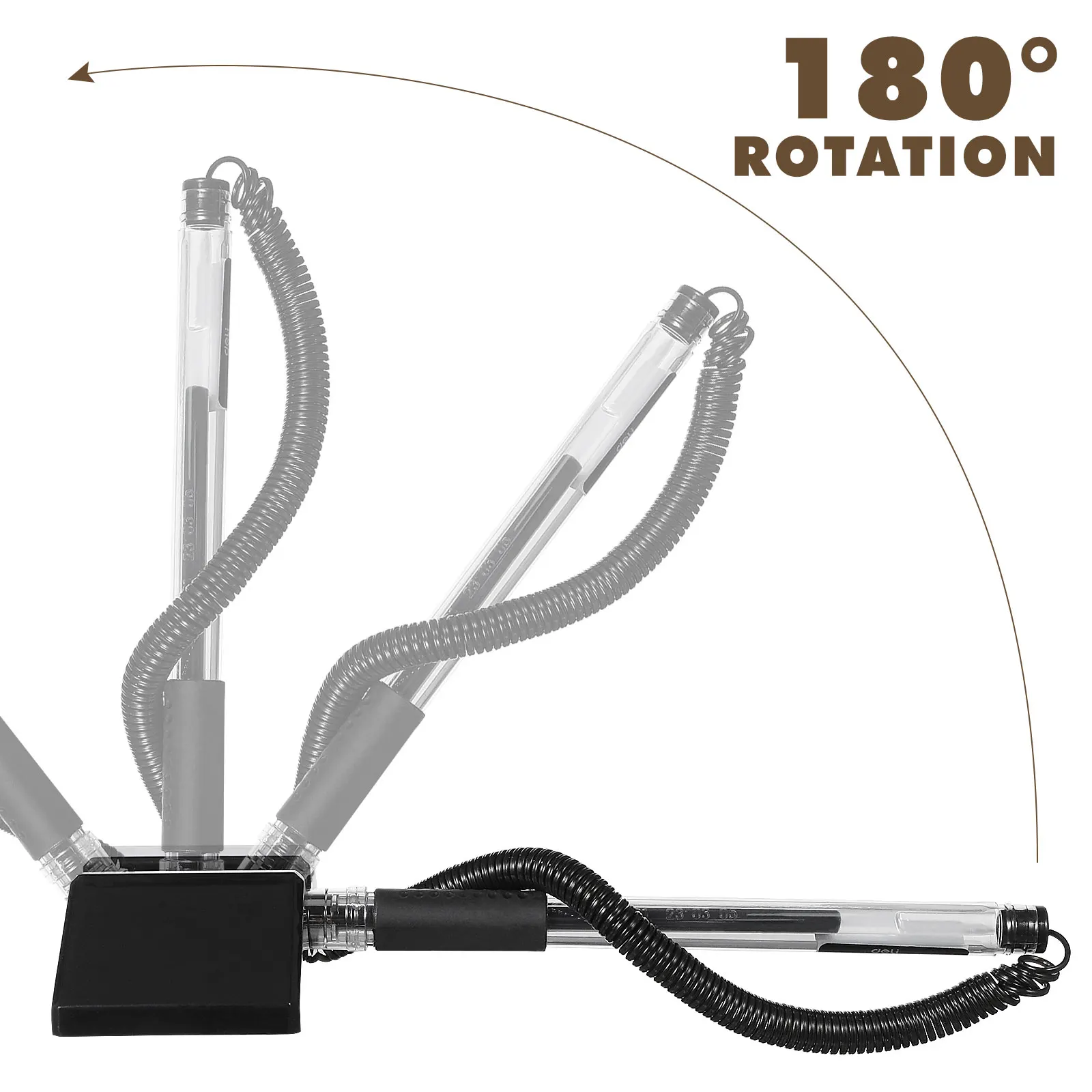 3pcs Black Pen for Desktop Counter Anti Theft Use in Bank Hotel Reception Office Supplies Signature Table Pen
3pcs Black Pen for Desktop Counter Anti Theft Use in Bank Hotel Reception Office Supplies Signature Table Pen