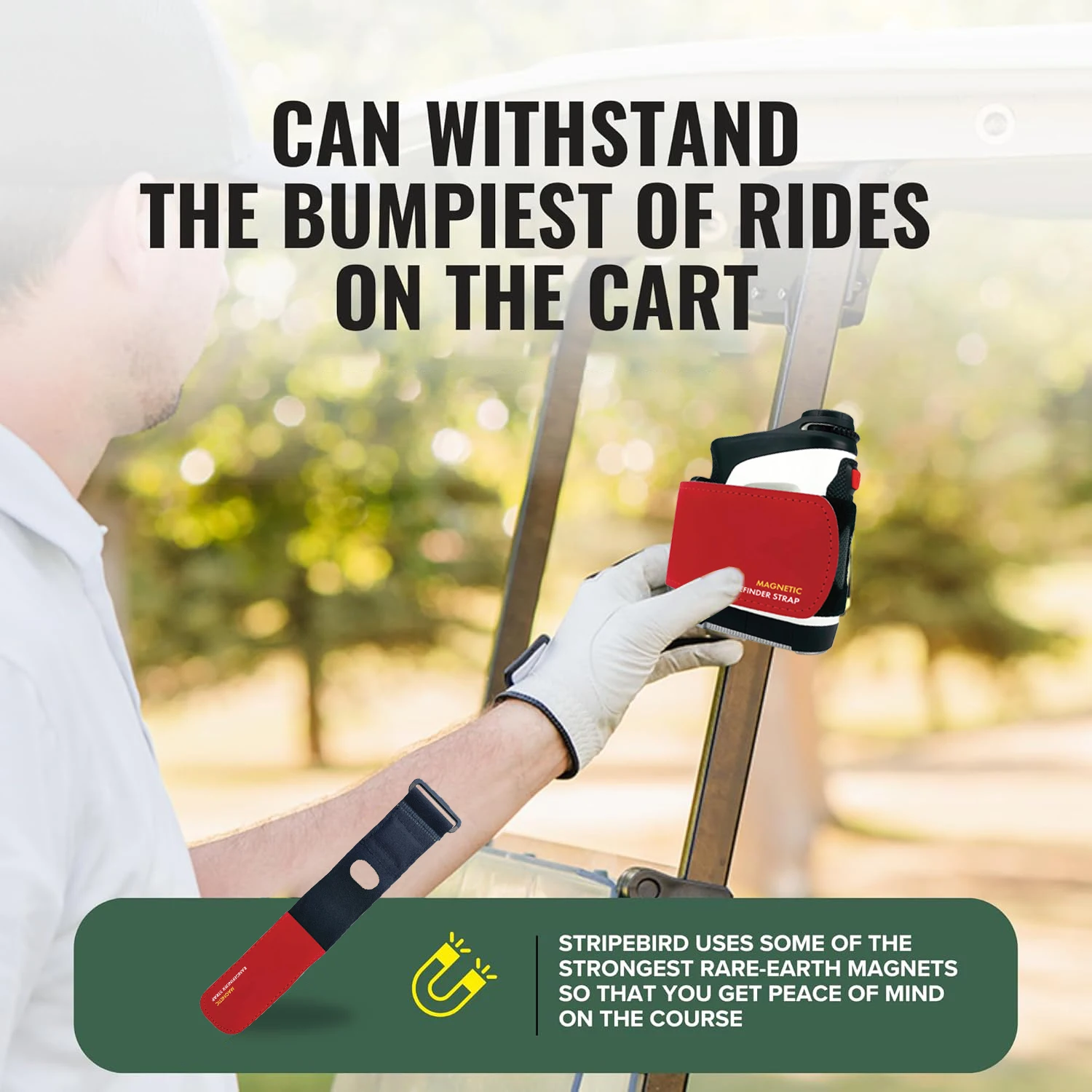 1pc Adjustable Range Finder Strap for Easy Access, Golf Rangefinder Magnetic Strap, Magnetic Strap For Golf Rangefinder
1pc Adjustable Range Finder Strap for Easy Access, Golf Rangefinder Magnetic Strap, Magnetic Strap For Golf Rangefinder