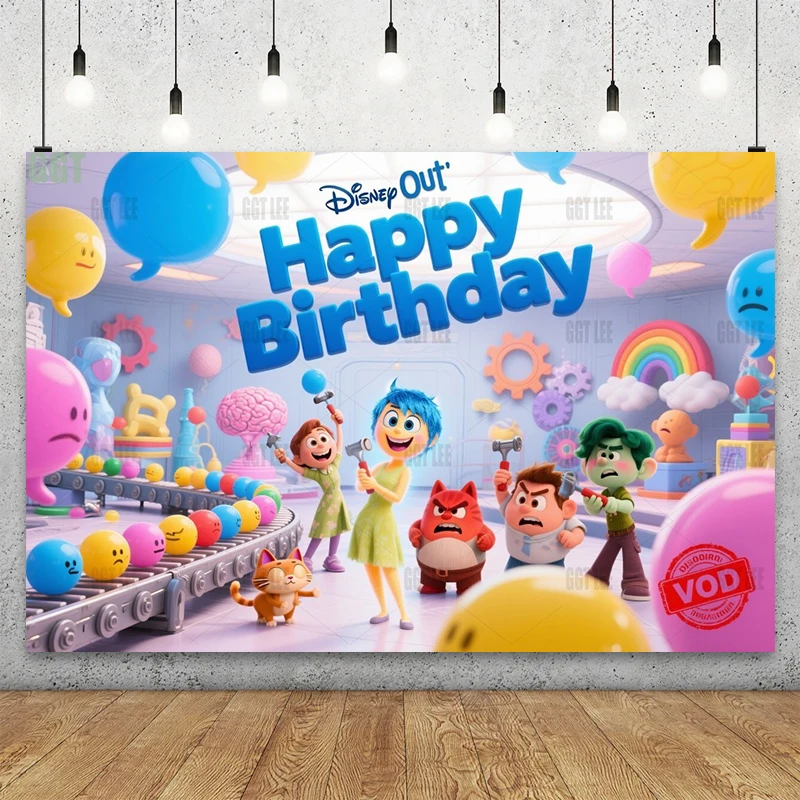 MINISO Дисней абстрактный фон для ума, гневные шестерни, сортировка, вечерние фотографии, баннер, декор, фон с днем рождения
MINISO Дисней абстрактный фон для ума, гневные шестерни, сортировка, вечерние фотографии, баннер, декор, фон с днем рождения