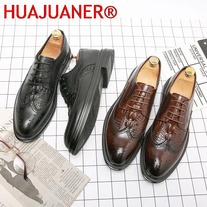 2025 Autumn Men Dress Shoes Fashion Leather Lace-up Men's Casual Shoes British Style Business Office Footwear Formal Shoes Man
2025 Autumn Men Dress Shoes Fashion Leather Lace-up Men's Casual Shoes British Style Business Office Footwear Formal Shoes Man