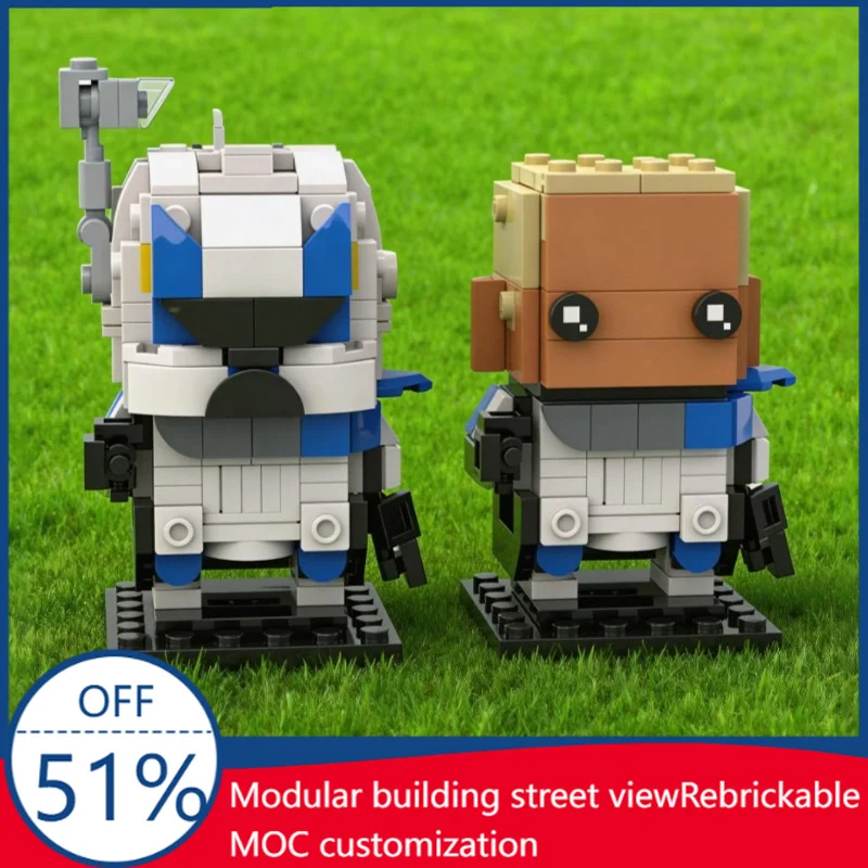 405 Parts Customize Square Head Space Warrior Figure MOC Building Blocks Model Kids Puzzles DIY Creative Toys Boys Display Gifts
405 Parts Customize Square Head Space Warrior Figure MOC Building Blocks Model Kids Puzzles DIY Creative Toys Boys Display Gifts