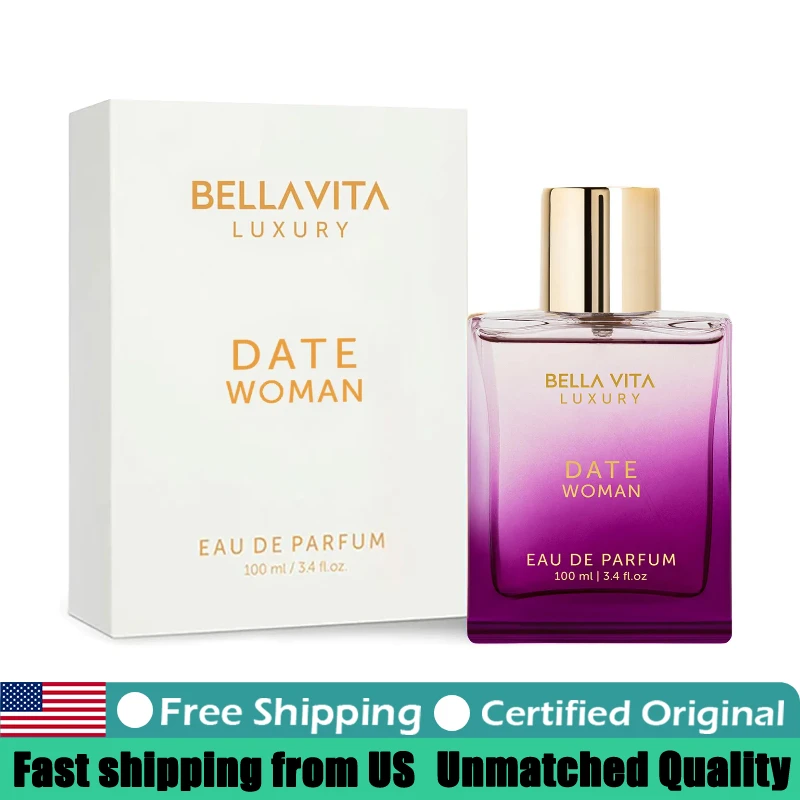 Парфюмерная вода BellaVita Date Woman Unisex, 100 мл, оригинальный арабский парфюм, стойкий, роскошный, фруктово-цветочный аромат с феромонами.
Парфюмерная вода BellaVita Date Woman Unisex, 100 мл, оригинальный арабский парфюм, стойкий, роскошный, фруктово-цветочный аромат с феромонами.