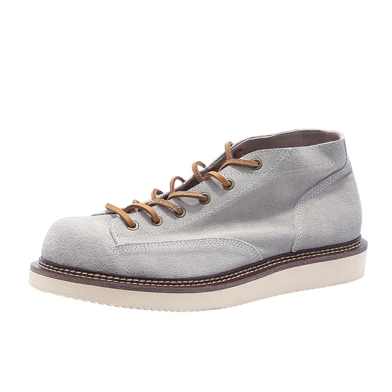New Men's Short Face British Style High Cut Leather Shoes Casual Short Boots Trend Men's Boots
New Men's Short Face British Style High Cut Leather Shoes Casual Short Boots Trend Men's Boots
