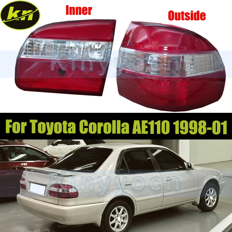 Rear Bumper Tail Light Tail Lamp For Toyota Corolla AE110 1998 1999 2000 Taillight Taillamp Brake Light
Rear Bumper Tail Light Tail Lamp For Toyota Corolla AE110 1998 1999 2000 Taillight Taillamp Brake Light