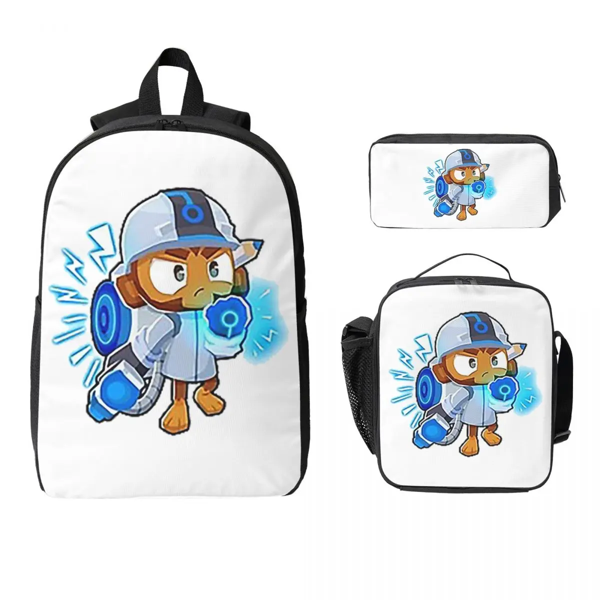 Рюкзак Singe Bloons Td 6, студенческая сумка для книг для мальчиков и девочек, школьная сумка, сумки на плечо для ноутбука, 3 шт., изолированная сумка для обеда, пенал
Рюкзак Singe Bloons Td 6, студенческая сумка для книг для мальчиков и девочек, школьная сумка, сумки на плечо для ноутбука, 3 шт., изолированная сумка для обеда, пенал