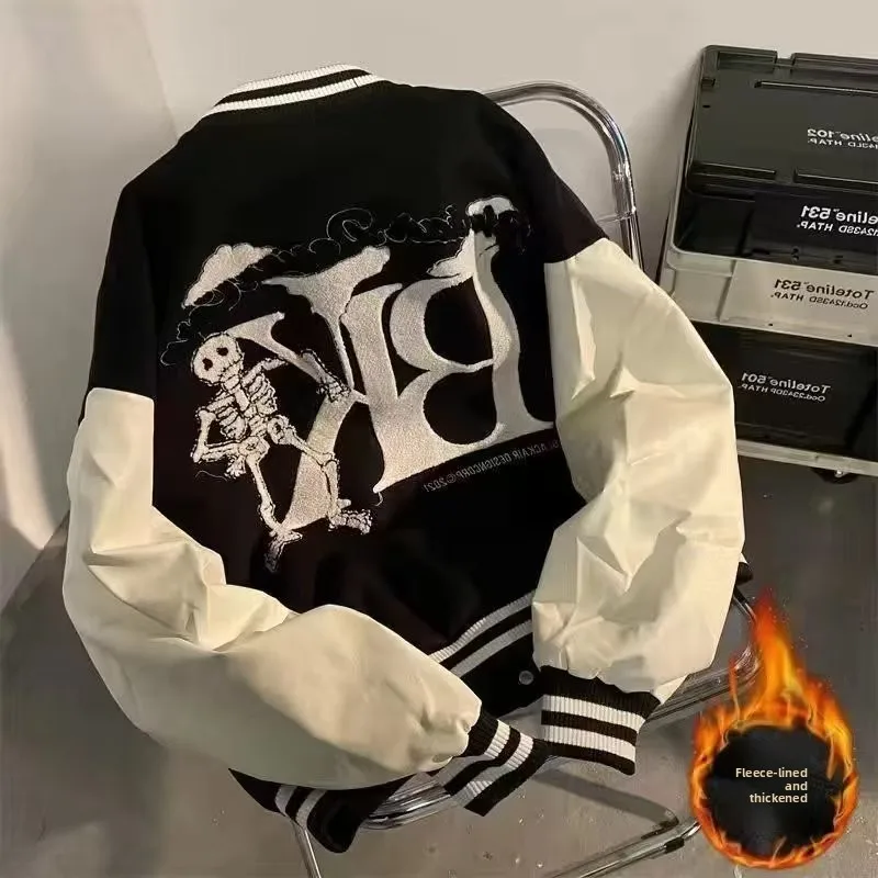 Loose Men's Baseball Jaet Autumn Winter Street Sle Vintage American Loose Fit Long Sve Couple's Jaet Trendy Brand
Loose Men's Baseball Jaet Autumn Winter Street Sle Vintage American Loose Fit Long Sve Couple's Jaet Trendy Brand