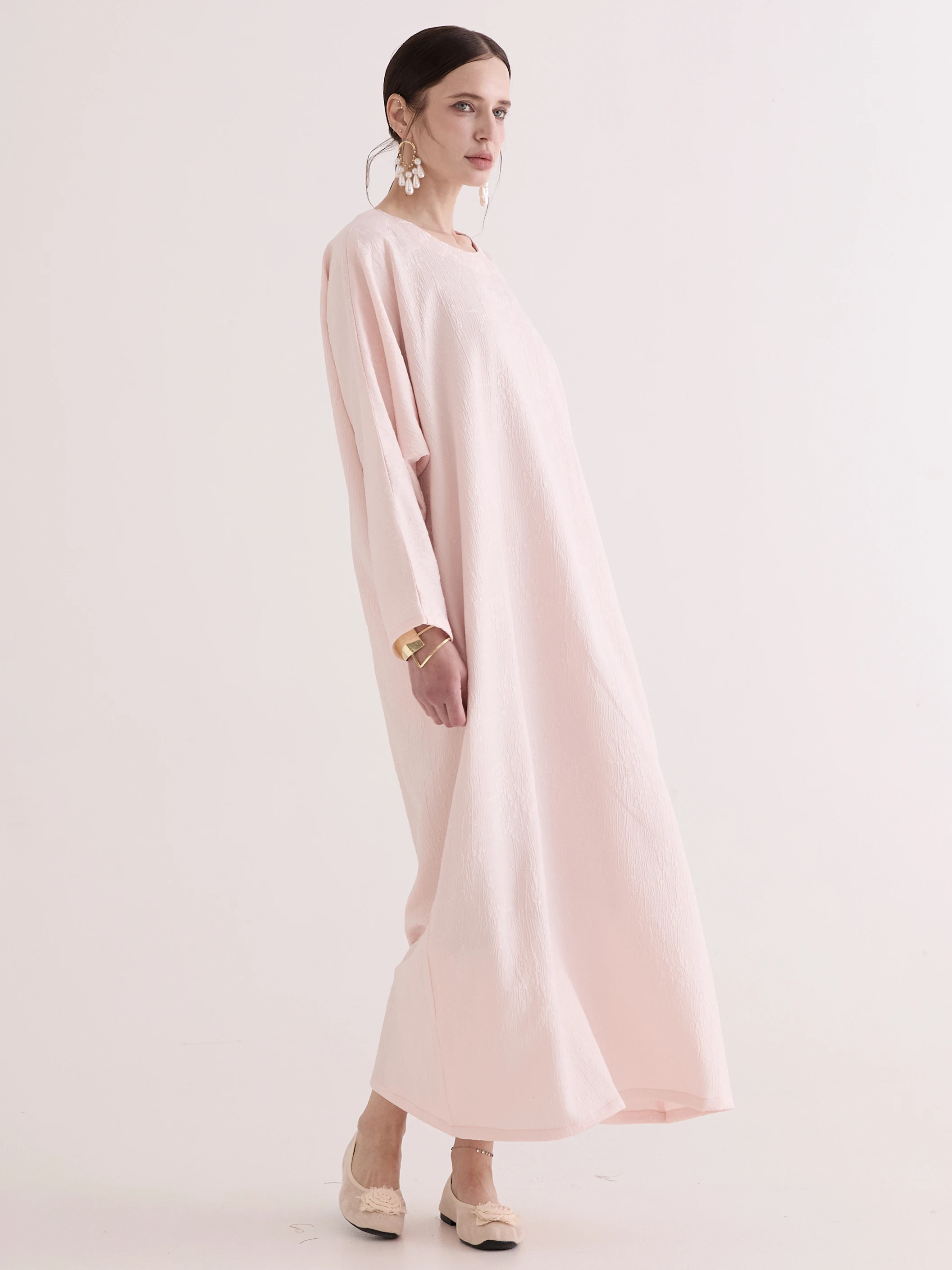 Retro Oversized Q315 Embroidered Spring Autumn Long Dress Elegant Vintage Style H-Line Maxi Gown Minimalist Fashion Ladies
Retro Oversized Q315 Embroidered Spring Autumn Long Dress Elegant Vintage Style H-Line Maxi Gown Minimalist Fashion Ladies