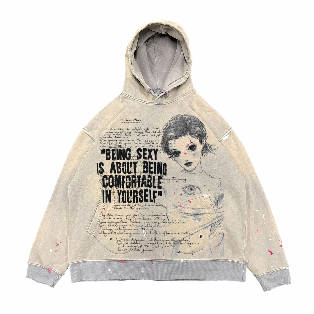 Retro American Anime Hoodie Unique Waed out Sle Casual Long Sve Sweatirt for Men And Women Autumn Faionable Street...
Retro American Anime Hoodie Unique Waed out Sle Casual Long Sve Sweatirt for Men And Women Autumn Faionable Street...