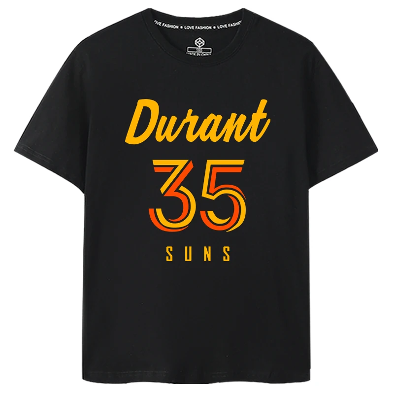 Loose Fit Durant 35 Design Bla ort Sve T-irt Baskeall Training orm Oversized f Sve Men's Summer Cotton Tee
Loose Fit Durant 35 Design Bla ort Sve T-irt Baskeall Training orm Oversized f Sve Men's Summer Cotton Tee
