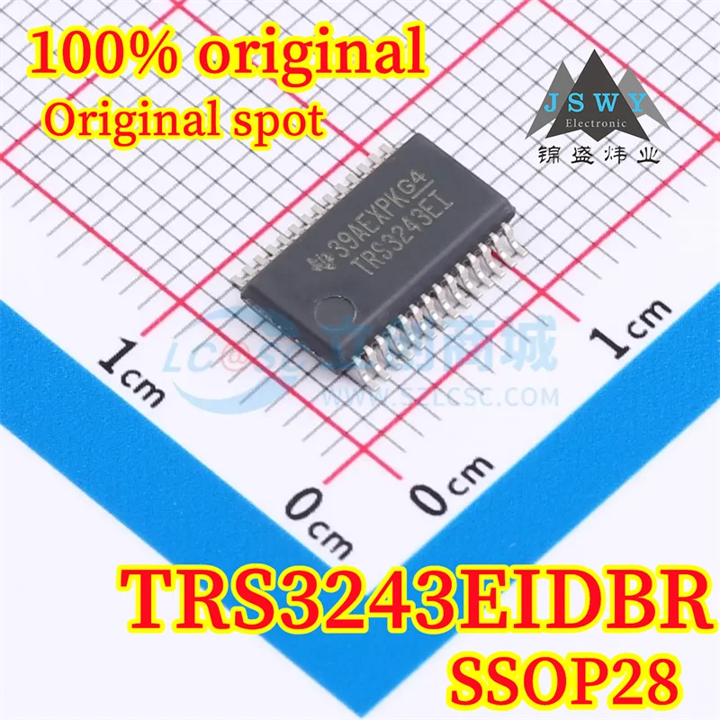 (5/40pcs) TRS3243EIDBR TRS3243EI SSOP28 100% brand new original in-stock RS-232 line driver / receiver chip with fast shipping
(5/40pcs) TRS3243EIDBR TRS3243EI SSOP28 100% brand new original in-stock RS-232 line driver / receiver chip with fast shipping