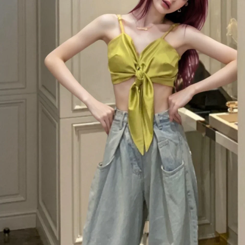 V-neck Sleeveless Slim Fit Vest Casual Outings Green Beautiful Back Wrap Vest Club Daily Casual Clothing For Vacation Wear
V-neck Sleeveless Slim Fit Vest Casual Outings Green Beautiful Back Wrap Vest Club Daily Casual Clothing For Vacation Wear