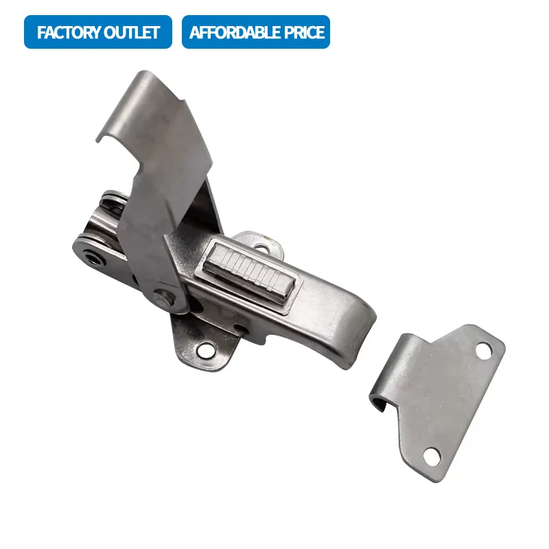304 Stainless Steel Lock Buckle Hook Car Distribution Box Container Chassis Refrigerator Car Lock Buckle
304 Stainless Steel Lock Buckle Hook Car Distribution Box Container Chassis Refrigerator Car Lock Buckle