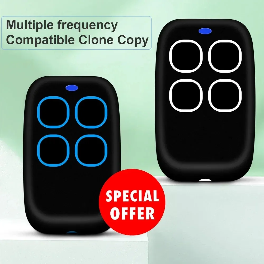 Universal Multifrequency 280 to 868 Mhz 433.92MHz Remote Control Garage Command Fixed Rolling Code Gate Keychain Clone
Universal Multifrequency 280 to 868 Mhz 433.92MHz Remote Control Garage Command Fixed Rolling Code Gate Keychain Clone