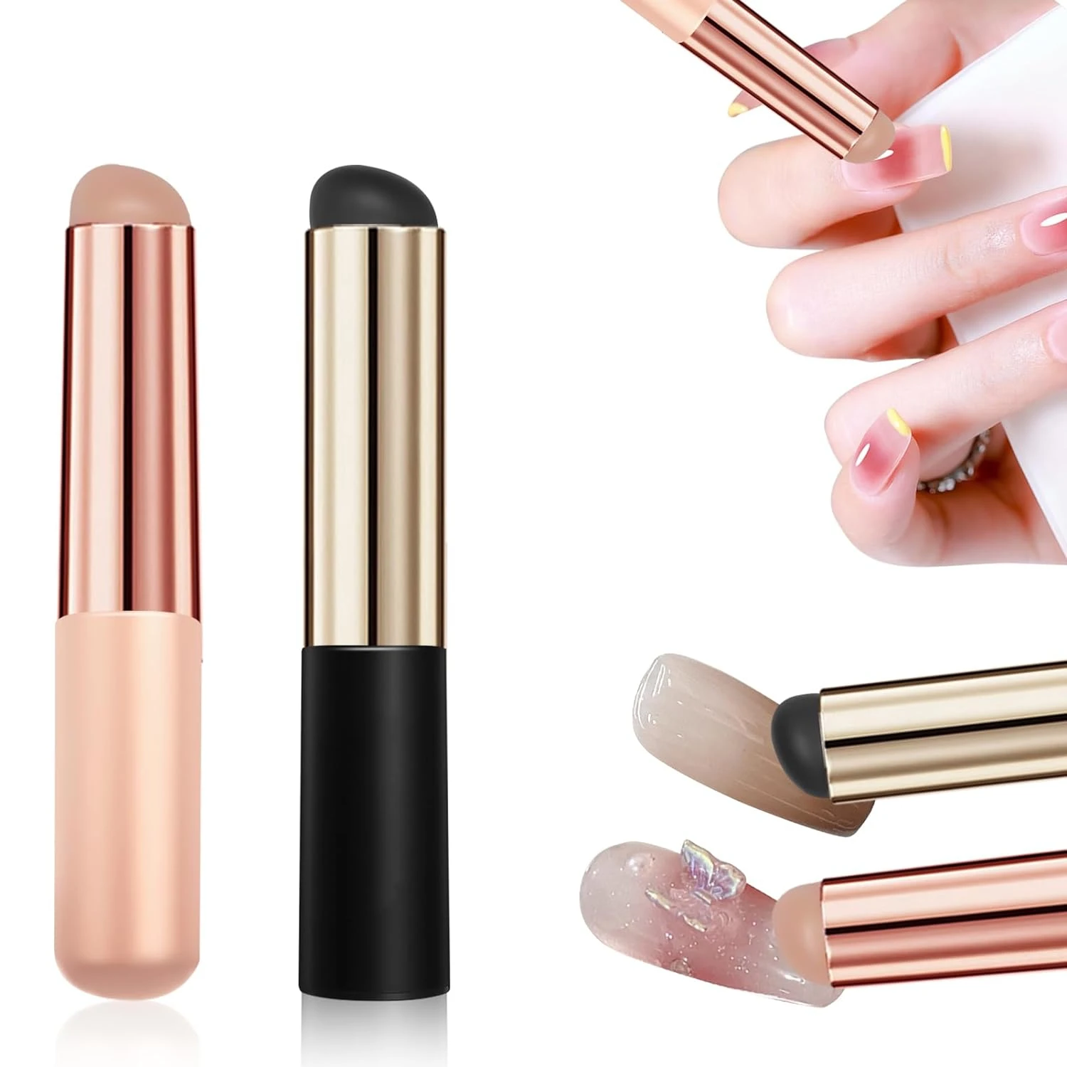 Professional High-Quality and Versatile Silicone Nail Brush Set - Ideal for Salon and Home Use. Portable and Reusable Gel Polish
Professional High-Quality and Versatile Silicone Nail Brush Set - Ideal for Salon and Home Use. Portable and Reusable Gel Polish
