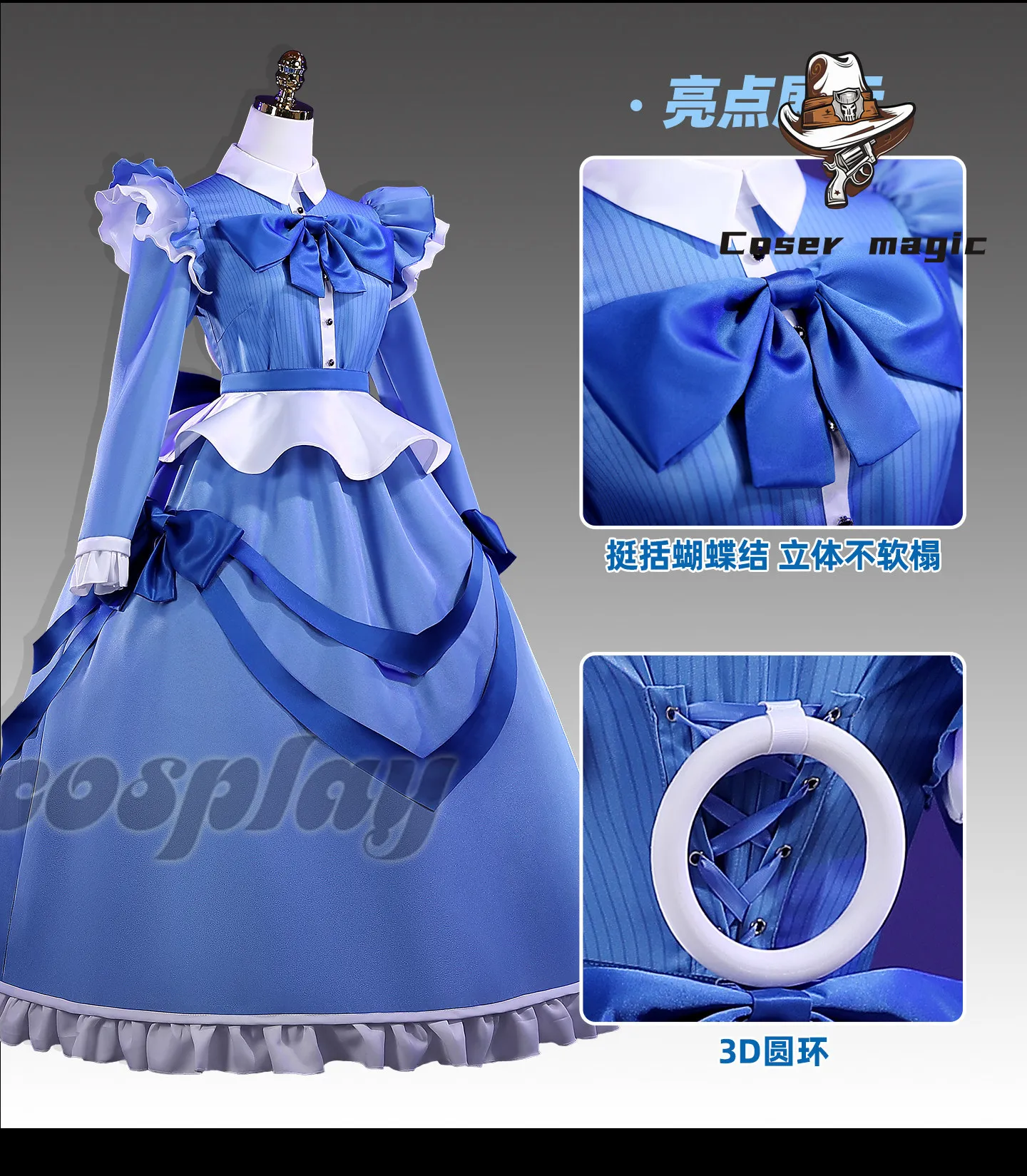 Poppy Cosplay Costume Uniform Halloween Carnival Party Christmas Play Role Clothes Clothing
Poppy Cosplay Costume Uniform Halloween Carnival Party Christmas Play Role Clothes Clothing