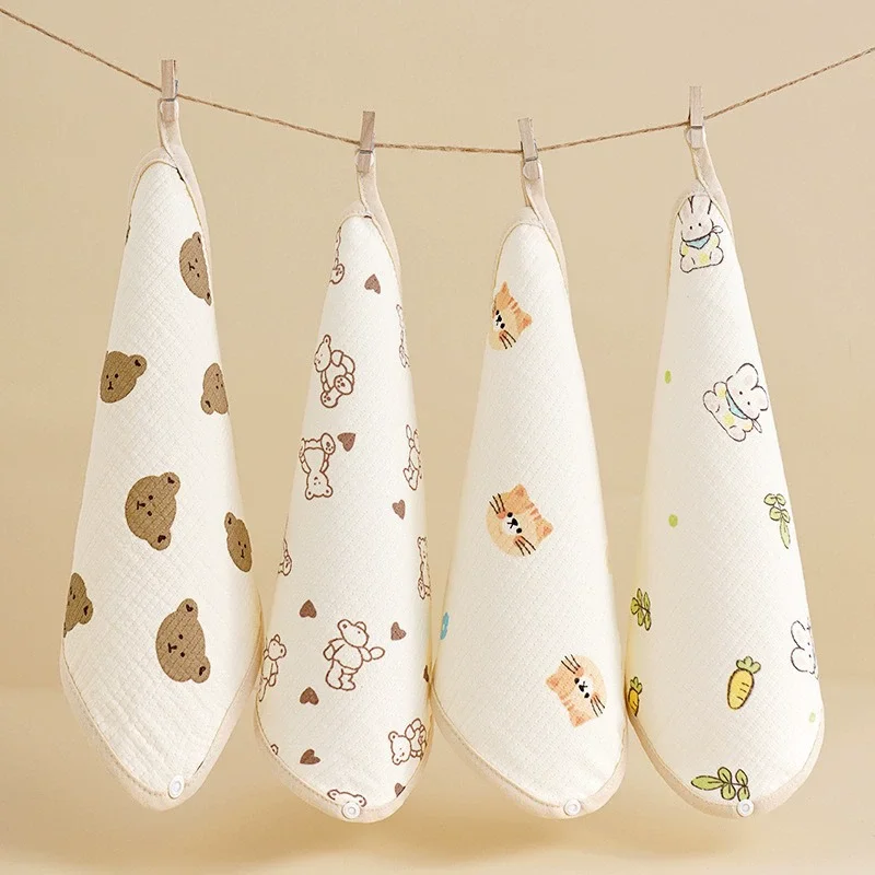 Pure Cotton Square Towels Kids Babies Towel Dual-use Baby Bibs Children's Handkerchief Feeding Burp Cloths 3 Layers of Gauze Bib
Pure Cotton Square Towels Kids Babies Towel Dual-use Baby Bibs Children's Handkerchief Feeding Burp Cloths 3 Layers of Gauze Bib