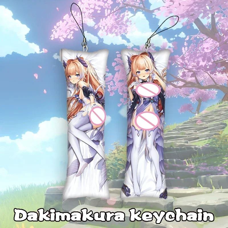 Fashion4x12cm Dakimakura Keychain Double Sided Sangonomiya Kokomi Mini Key Chain Hanging Ornament Phone Cute Gift
Fashion4x12cm Dakimakura Keychain Double Sided Sangonomiya Kokomi Mini Key Chain Hanging Ornament Phone Cute Gift