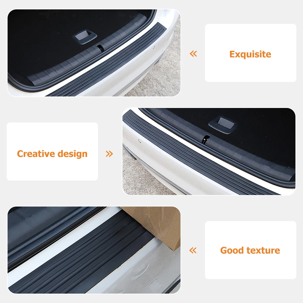 2 Pcs Protective Strip Decorative Bumper Guard Car Rear Protector Exterior Stickers Guards for Rubber
2 Pcs Protective Strip Decorative Bumper Guard Car Rear Protector Exterior Stickers Guards for Rubber