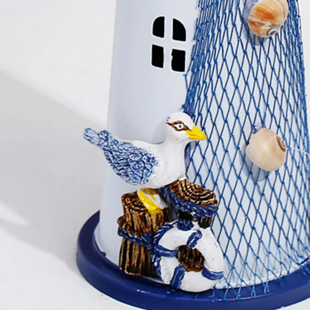 Large Size Shining Iron Lighthouse Ornament Home Decor Craft for Living Room Shelf Desk Office Indoor Decoration
Large Size Shining Iron Lighthouse Ornament Home Decor Craft for Living Room Shelf Desk Office Indoor Decoration