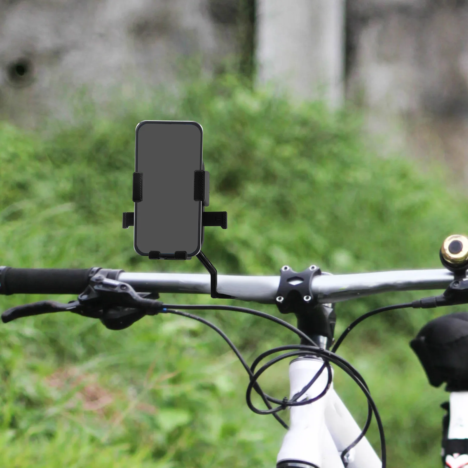Universal Shockproof Bike Phone Mount Motorcycle Scooter Cell Holder 360 Rotation Metal Base Durable For Bicycle Navigation Gps
Universal Shockproof Bike Phone Mount Motorcycle Scooter Cell Holder 360 Rotation Metal Base Durable For Bicycle Navigation Gps