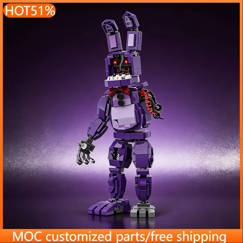 Набор из 464 деталей Brickheadz: Модульная конструкторная модель «Пять ночей с Джоном Уэйром» (MOC) для самостоятельной сборки, подарок для мальчиков на праздники
Набор из 464 деталей Brickheadz: Модульная конструкторная модель «Пять ночей с Джоном Уэйром» (MOC) для самостоятельной сборки, подарок для мальчиков на праздники