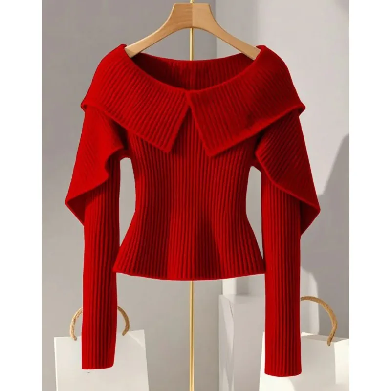 Autumn All Match Knit Tops Female Sweater Solid Color O Neck Soft Knitwear Pullover Women Sweater Long Sleeve Loose Sweater New
Autumn All Match Knit Tops Female Sweater Solid Color O Neck Soft Knitwear Pullover Women Sweater Long Sleeve Loose Sweater New