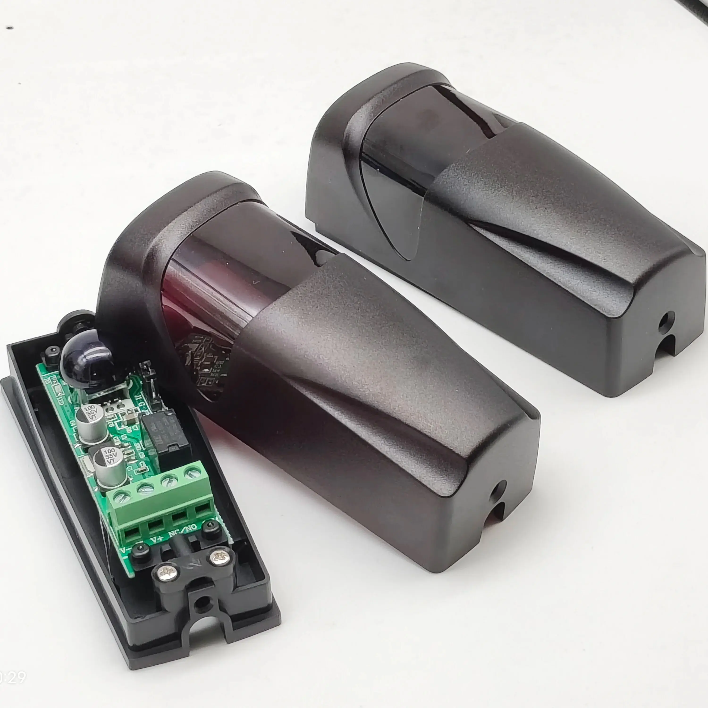 Battery DC/AC 12-24V waterproof infrared photocell door infrared sensor automatic fence door opener safety beam sensor
Battery DC/AC 12-24V waterproof infrared photocell door infrared sensor automatic fence door opener safety beam sensor