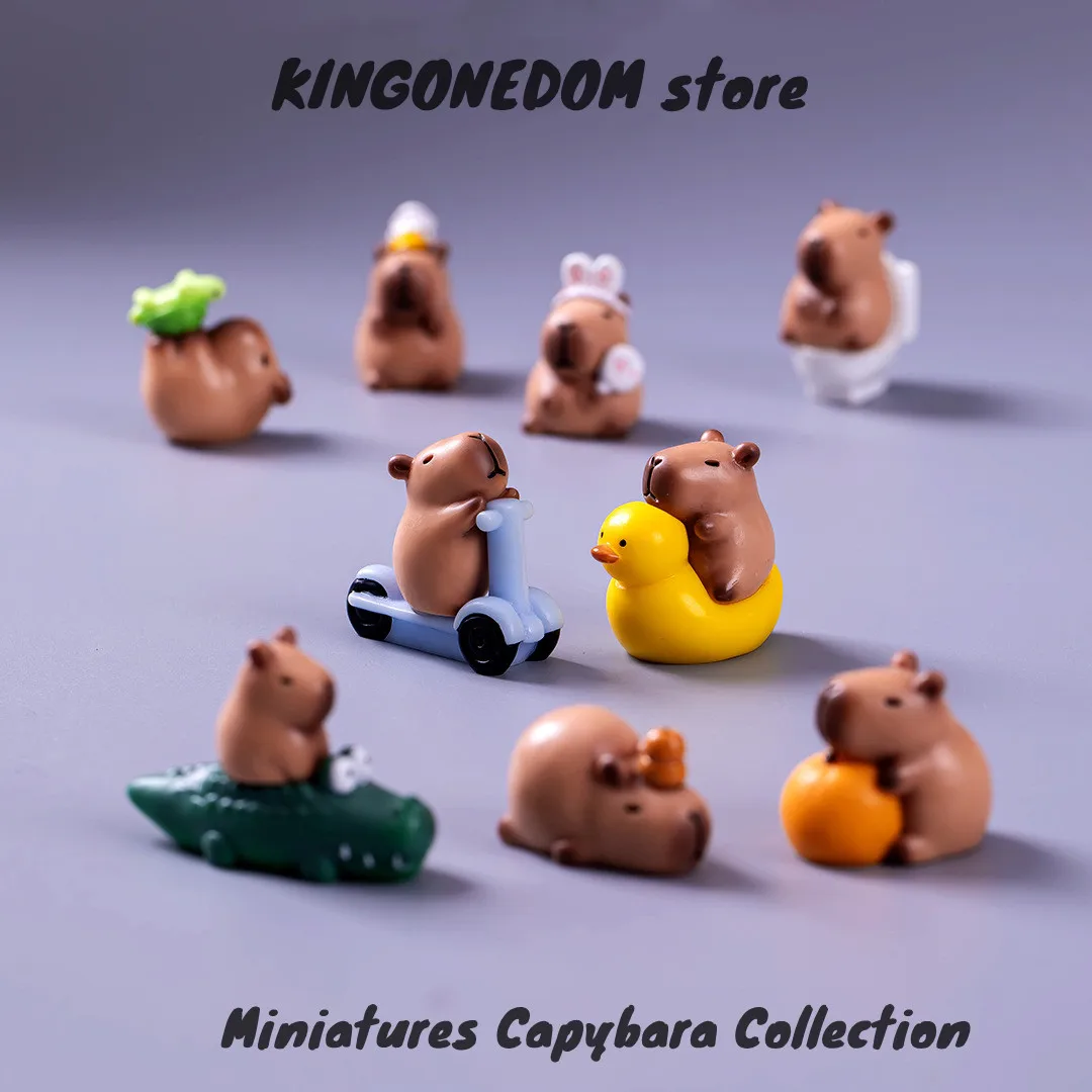 12PCS Miniature Capibara Collection Mini Capybaras Kawaii Home Decor Desk Decoration Accessories Micro Landscape Decoration
12PCS Miniature Capibara Collection Mini Capybaras Kawaii Home Decor Desk Decoration Accessories Micro Landscape Decoration