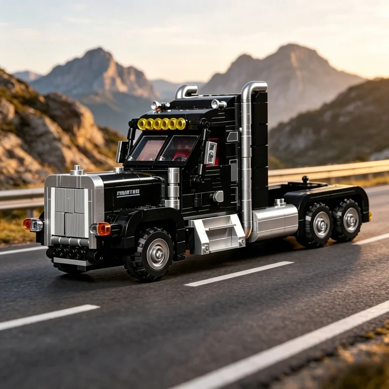 2026 New Heavy Duty Black Truck Tractor Building Blocks Model DIY Assembly Bricks Set Home Decoration
2026 New Heavy Duty Black Truck Tractor Building Blocks Model DIY Assembly Bricks Set Home Decoration