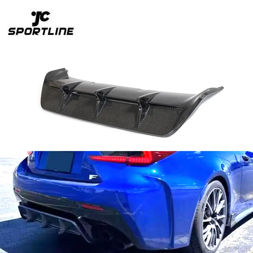 Carbon Fiber Rear Bumper Diffuser for Lexus RC F Base Coupe 2-Door 2015-2018
Carbon Fiber Rear Bumper Diffuser for Lexus RC F Base Coupe 2-Door 2015-2018