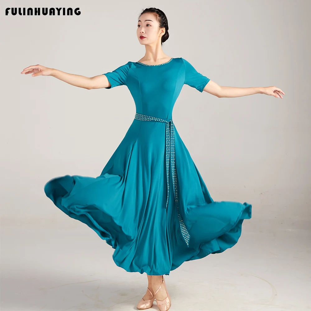 Women's Dance Costume Flamenco Waltz Dance Dress 2026 New Ballroom Stadium Outfit Prom Stage Dancewear
Women's Dance Costume Flamenco Waltz Dance Dress 2026 New Ballroom Stadium Outfit Prom Stage Dancewear