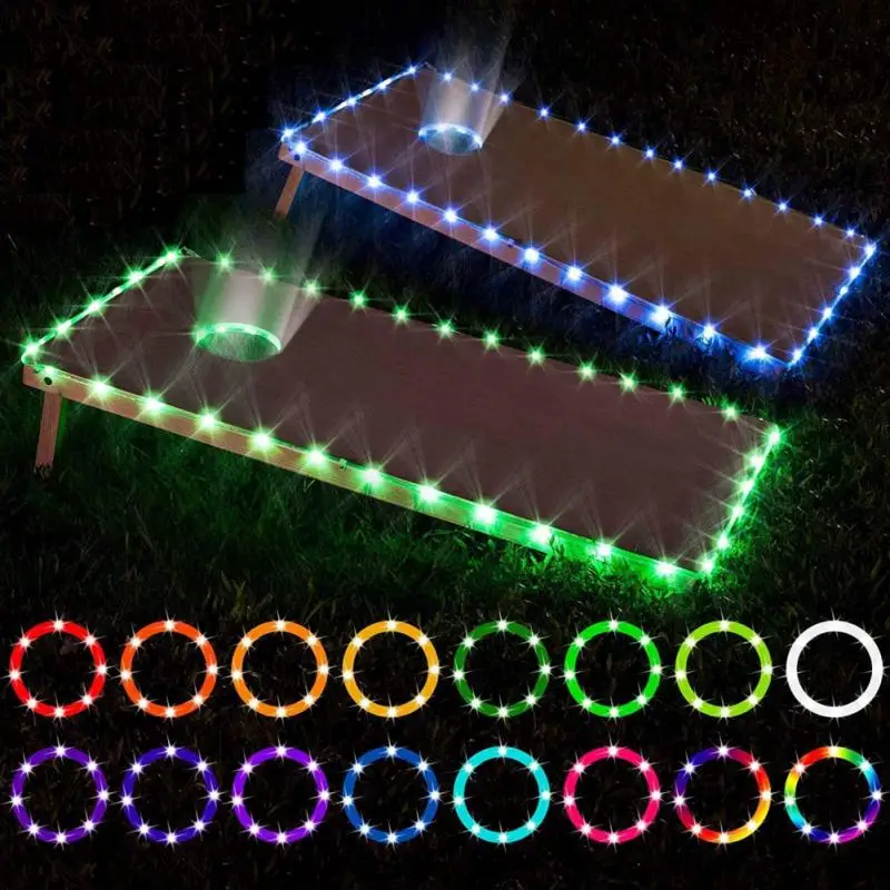 Led Light Remote Control Rgb Color Changing Durable Waterproof For Cornhole Board Cornhole Led Lights Ring String Light 16 Ft
Led Light Remote Control Rgb Color Changing Durable Waterproof For Cornhole Board Cornhole Led Lights Ring String Light 16 Ft