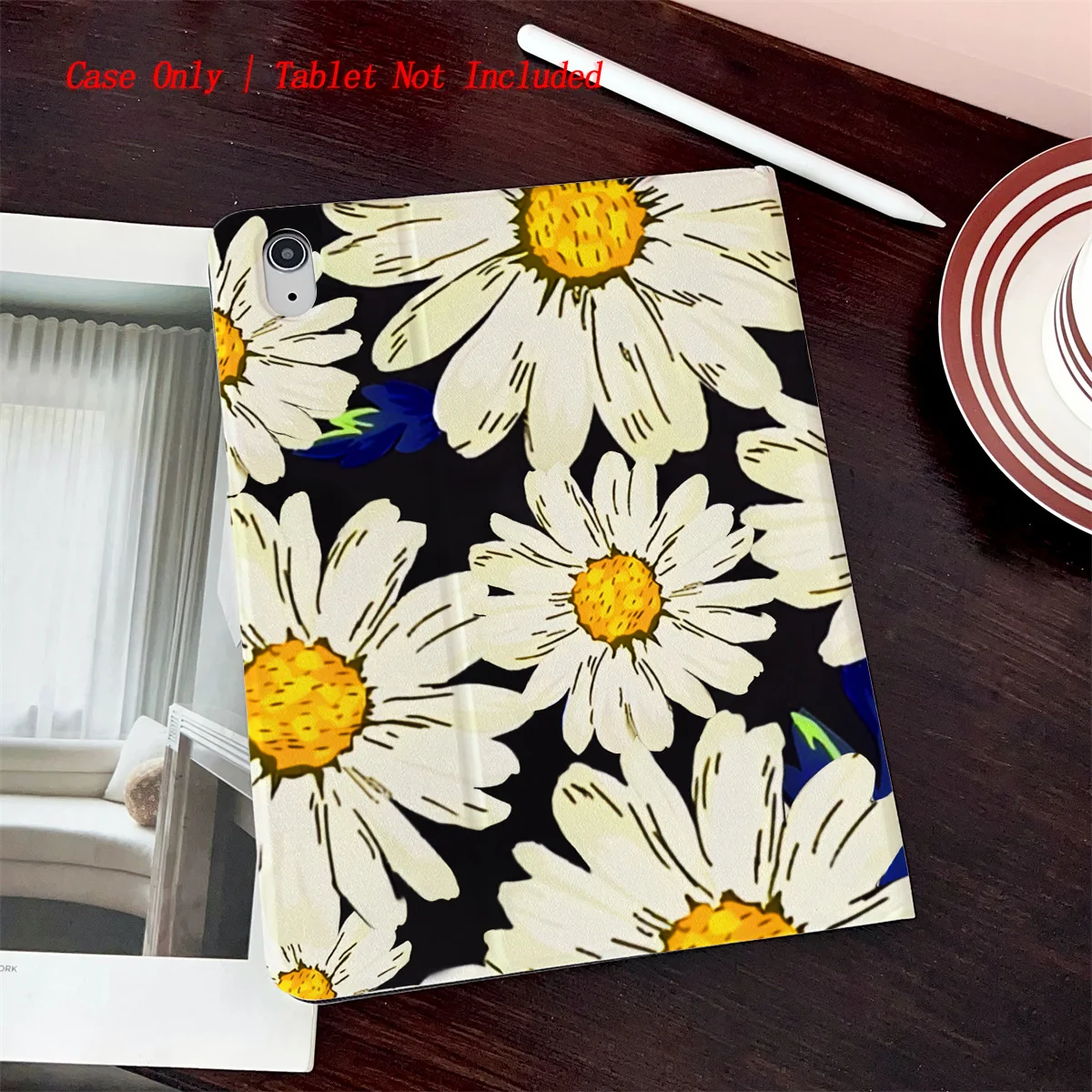 Big Daisy Printed iPad Case with Pen Slot - Simple Fresh Style Book Design for Pro/Air 5 4/iPad 10/Mini 5
Big Daisy Printed iPad Case with Pen Slot - Simple Fresh Style Book Design for Pro/Air 5 4/iPad 10/Mini 5