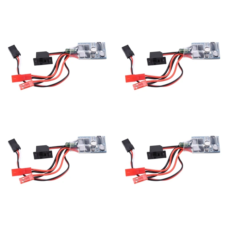 4X Rc ESC 10A щеточный контроллер скорости двигателя для Rc Car Boat W/O Brake без тормоза
4X Rc ESC 10A щеточный контроллер скорости двигателя для Rc Car Boat W/O Brake без тормоза