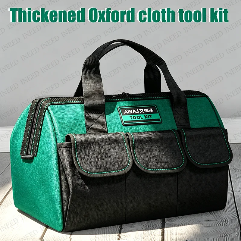 13-23In Oxford Canvas Waterproof Bag Multifunctional Tool Bag Wear-Resistant Tool Repair Storage Large Capacity Electrician Bag
13-23In Oxford Canvas Waterproof Bag Multifunctional Tool Bag Wear-Resistant Tool Repair Storage Large Capacity Electrician Bag