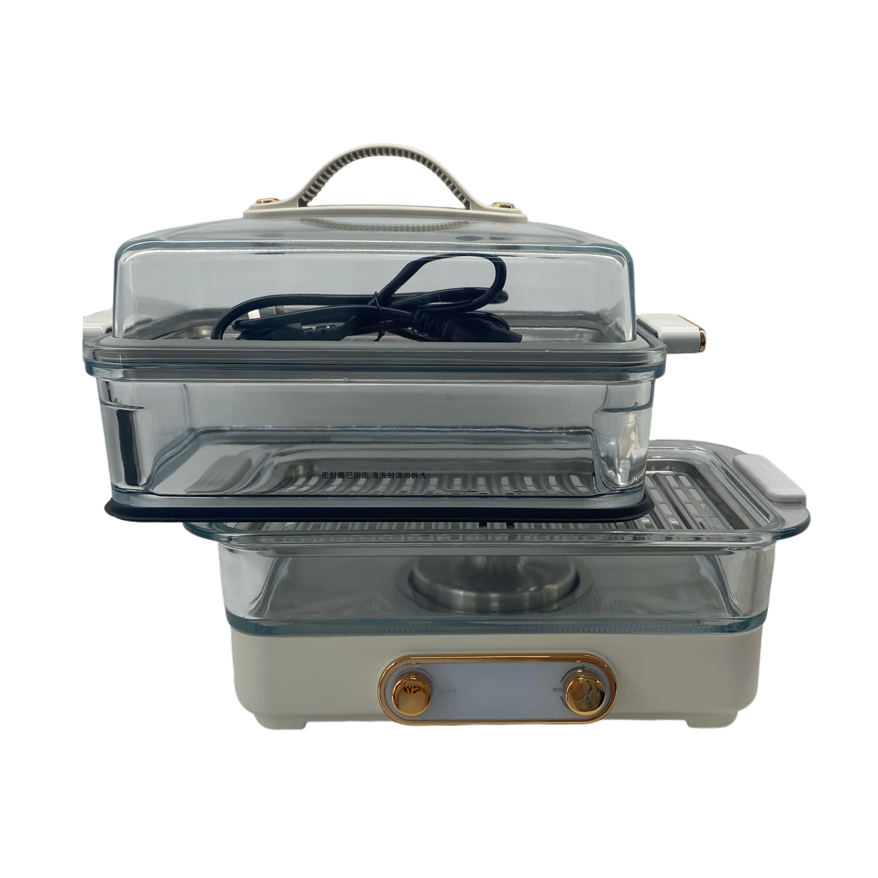 1500W Durable Electric Steamer 8L Stainless Steel Heating Plate Glass Shell Popular Restaurant Kitchen Steamer
1500W Durable Electric Steamer 8L Stainless Steel Heating Plate Glass Shell Popular Restaurant Kitchen Steamer