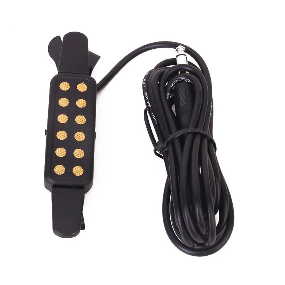 Portable Clip-on Acoustic Guitar Pickup Guitar Sound Amplifier (Black) Guitar pickup acoustic Acoustic guitar amplifier
Portable Clip-on Acoustic Guitar Pickup Guitar Sound Amplifier (Black) Guitar pickup acoustic Acoustic guitar amplifier
