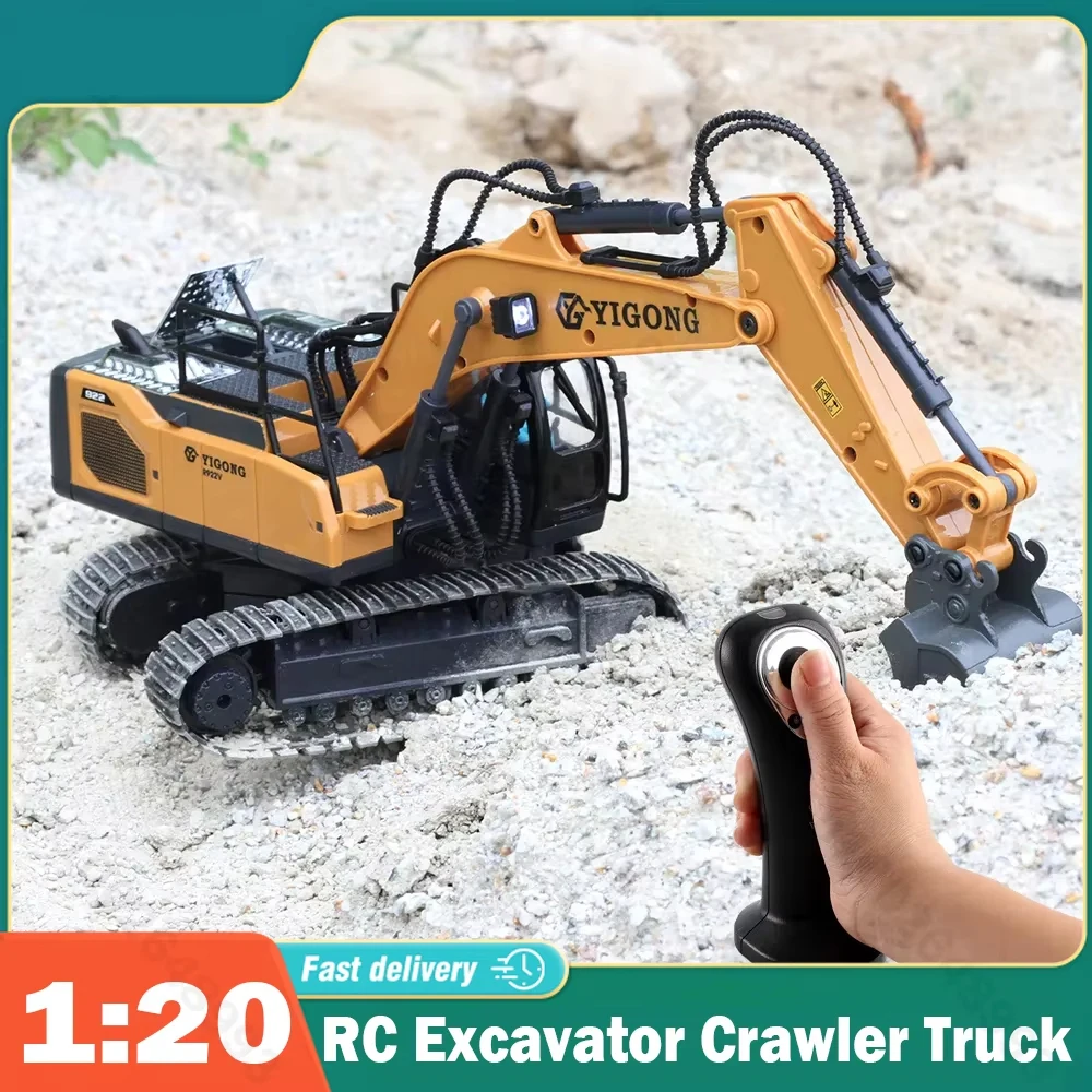 1:20 RC Экскаватор Самосвал Автомобиль с дистанционным управлением Инженерная машина Гусеничный грузовик Игрушки 2,4G для мальчиков Дети Праздничные игрушки Подарки
1:20 RC Экскаватор Самосвал Автомобиль с дистанционным управлением Инженерная машина Гусеничный грузовик Игрушки 2,4G для мальчиков Дети Праздничные игрушки Подарки