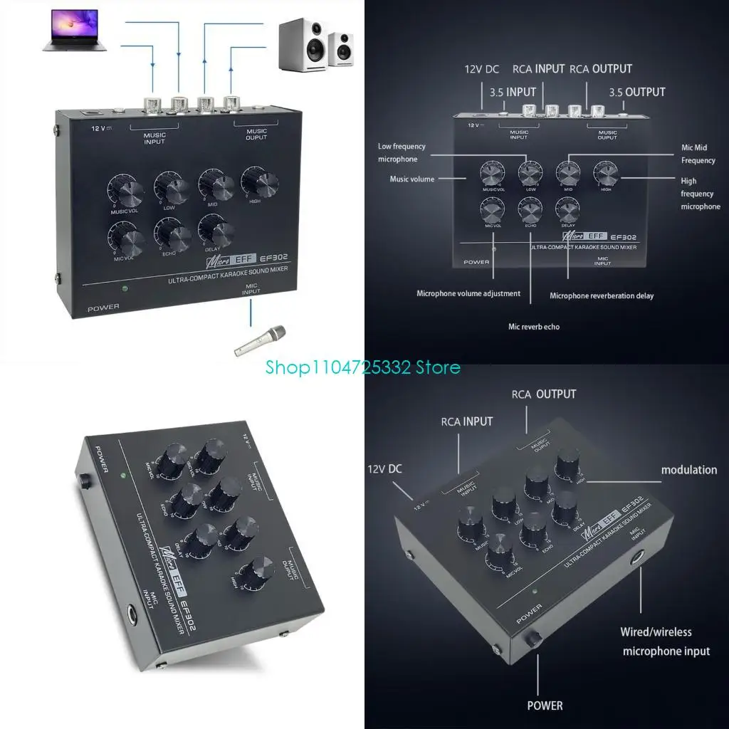 Мобильный звуковой микшер P5EA с надежным качеством сборки для развлечений в путешествиях
Мобильный звуковой микшер P5EA с надежным качеством сборки для развлечений в путешествиях