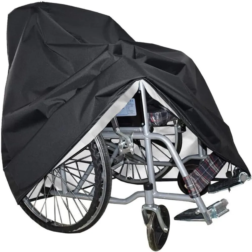 Wheel Chair Cover Mobility Scooter Storage Protection Cover 210D Oxford Heavy Duty Waterproof Electric Wheelchair Dust Cover
Wheel Chair Cover Mobility Scooter Storage Protection Cover 210D Oxford Heavy Duty Waterproof Electric Wheelchair Dust Cover