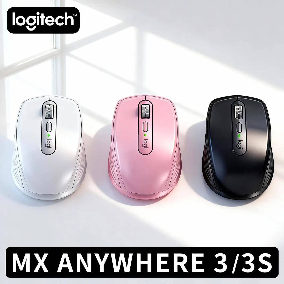 Logitech MX Anywhere 3S Wireless Dual Mode Mouse 7 Programmable Buttons for Office Gaming Travel Business
Logitech MX Anywhere 3S Wireless Dual Mode Mouse 7 Programmable Buttons for Office Gaming Travel Business