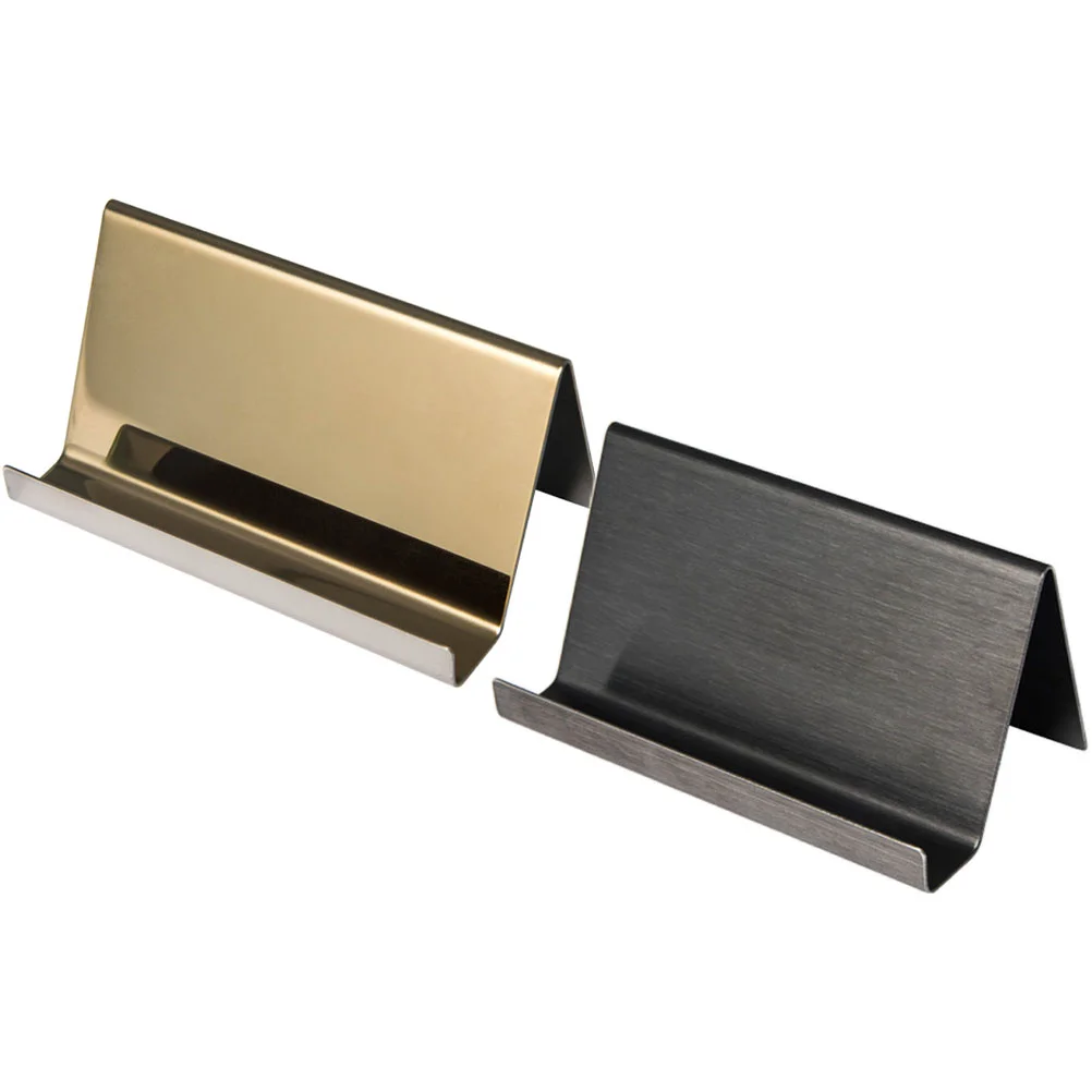 Business Card Holder Desktop Base Stainless Steel Display Stand Office Playing Holders
Business Card Holder Desktop Base Stainless Steel Display Stand Office Playing Holders