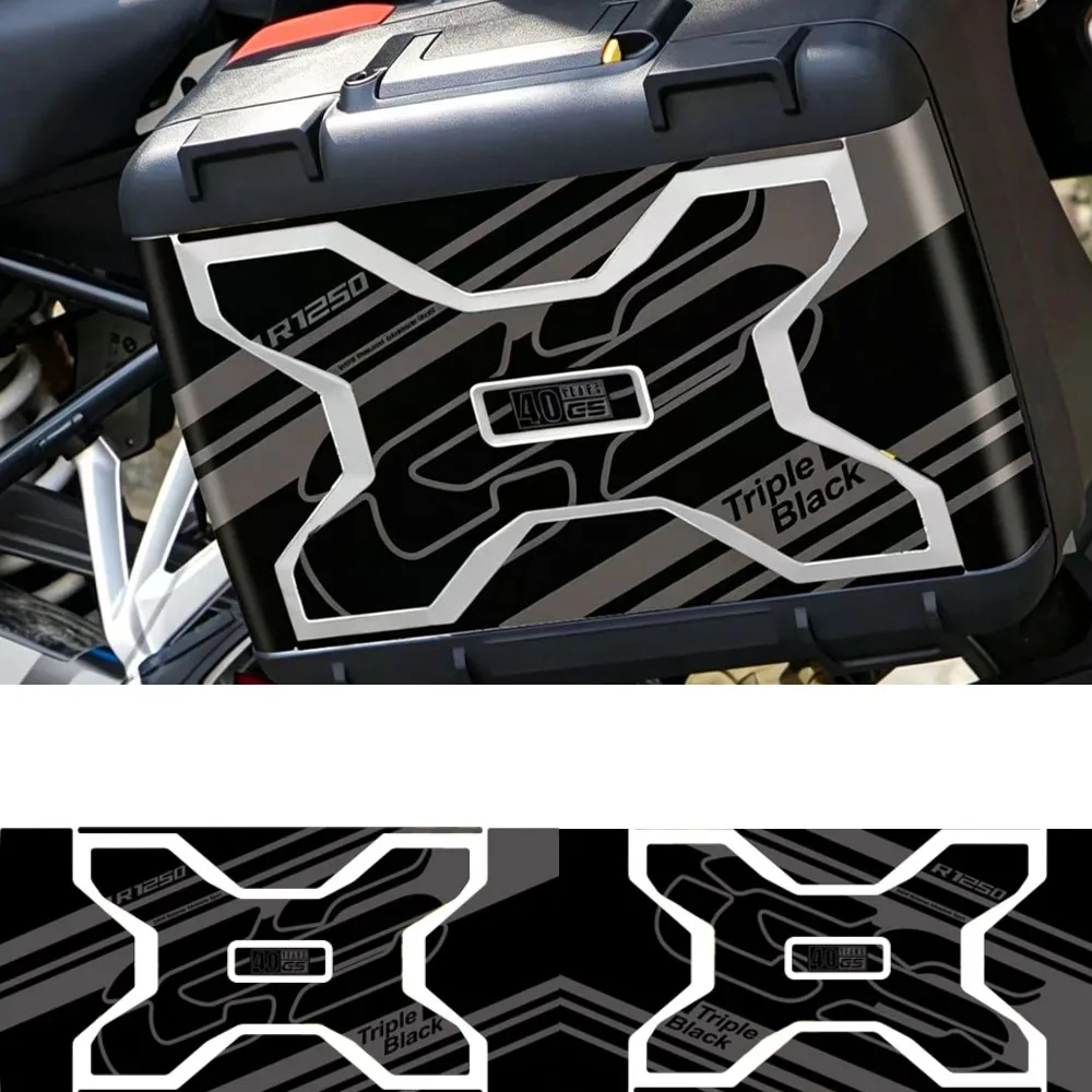 FOR BMW Vario 2013 - 2020 model R1200GS, R1250GS, F850GS, F800GS Rear Cargo Cover Sticker Set Motorcycle Stickers
